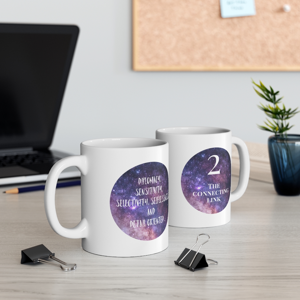 2 numerology mug